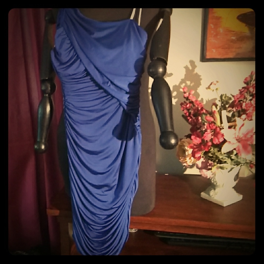 Akira Chicago Spandex & Polyester Evening Dress S